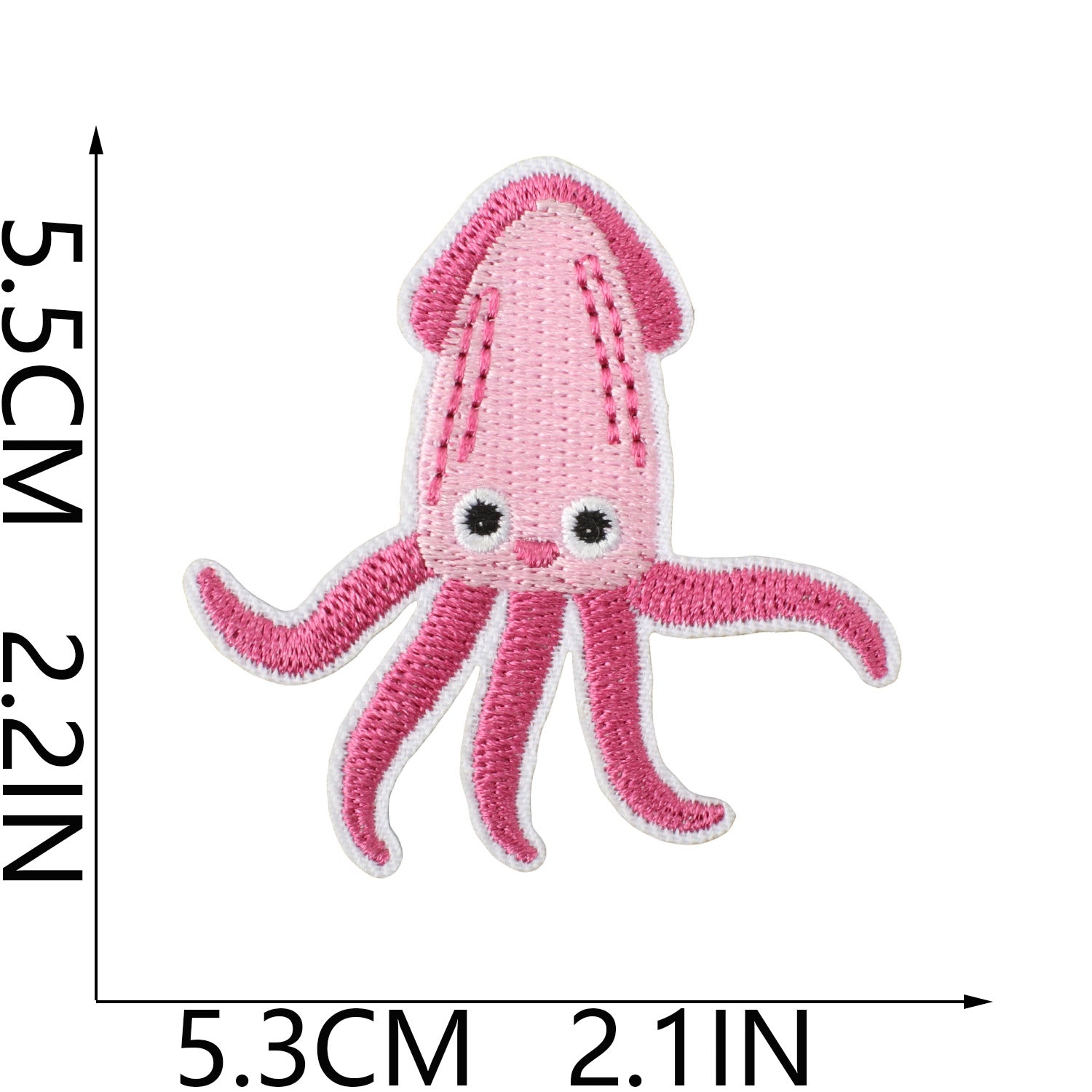 Wholesale Trendy Ocean Party Embroidered Patches For Kids Clothing Cartoon Shark Dolphin Fashion Accessory