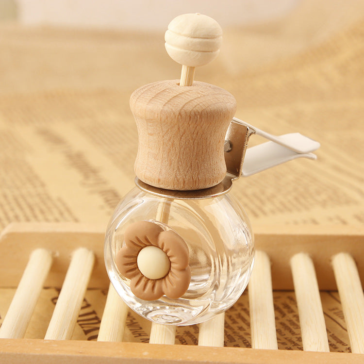 Wholesale Air Vent Glass Perfume Bottle