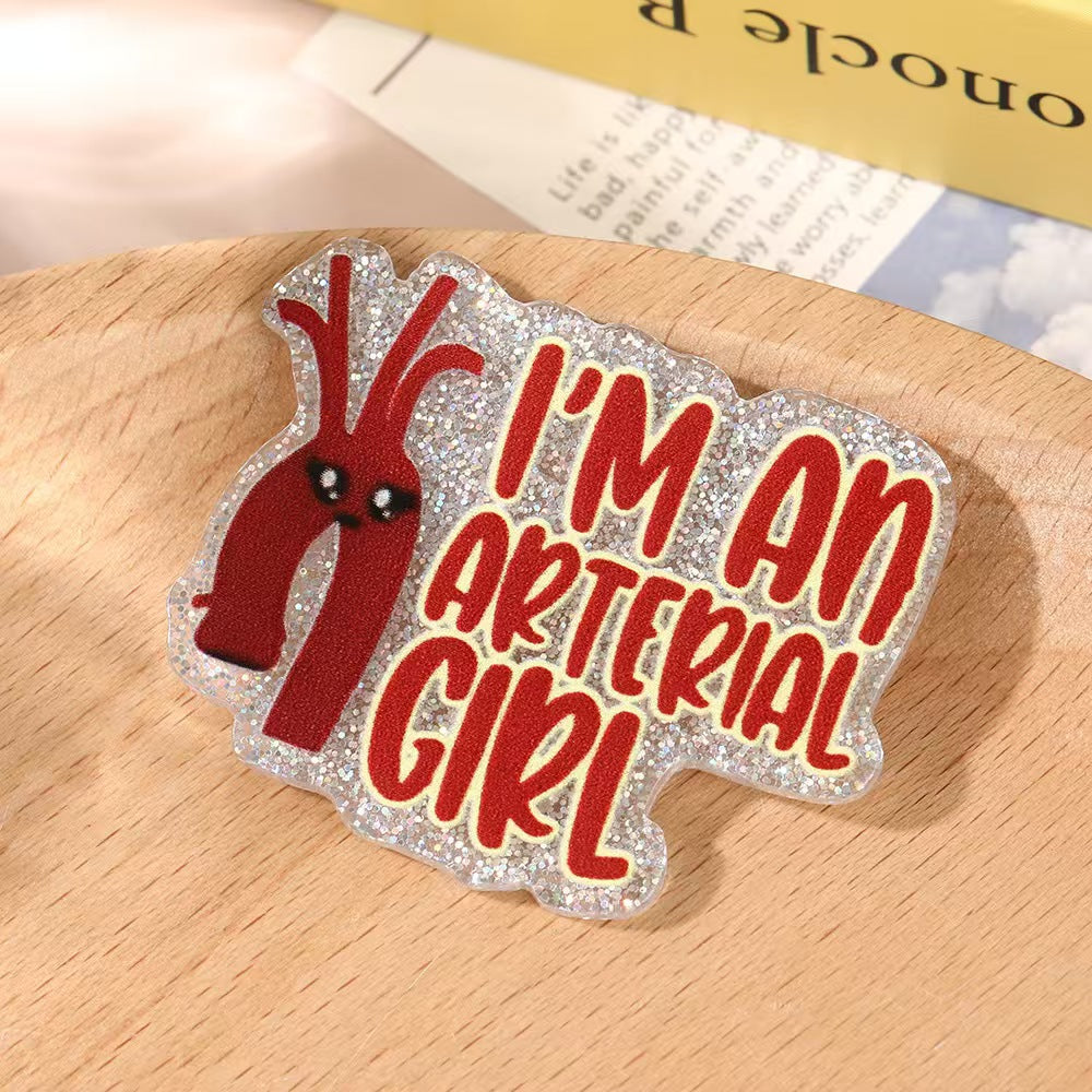 Wholesale 10pcs Alphabet animal cartoon Acrylic Flatback