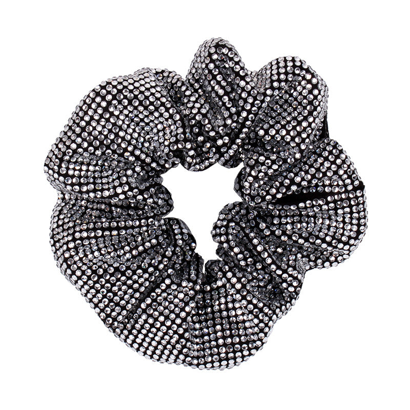 Wholesale Rhinestone Large Intestine Hair Rings