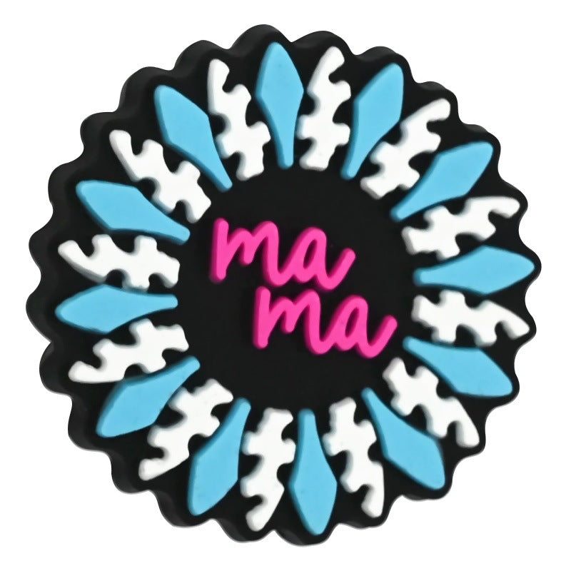 Wholesale Random 100pcs I Love Mom Mother' s Day Beaded Beads Focal Beads