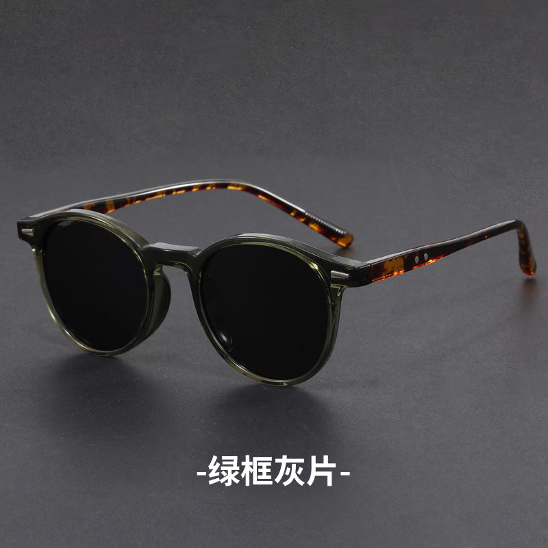 Wholesale Ultralight Sunglasses UV Protection Retro Round Frame Sunglasses