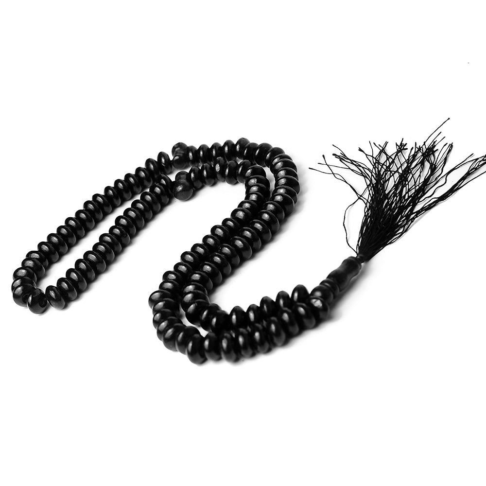 Wholesale Stylish Natural Wood Bead Bracelet 12Mm Abacus Bead Unisex Jewelry Accessory For Resale
