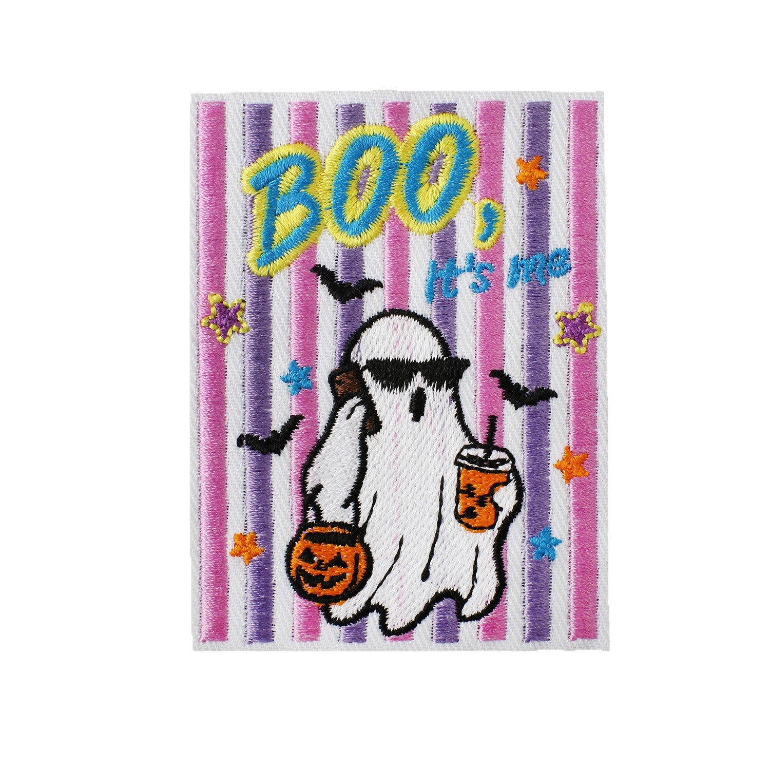 Wholesale  Embroidered Iron On Patches Ghost Zombie Design For Denim et And Bag Decorative Badge
