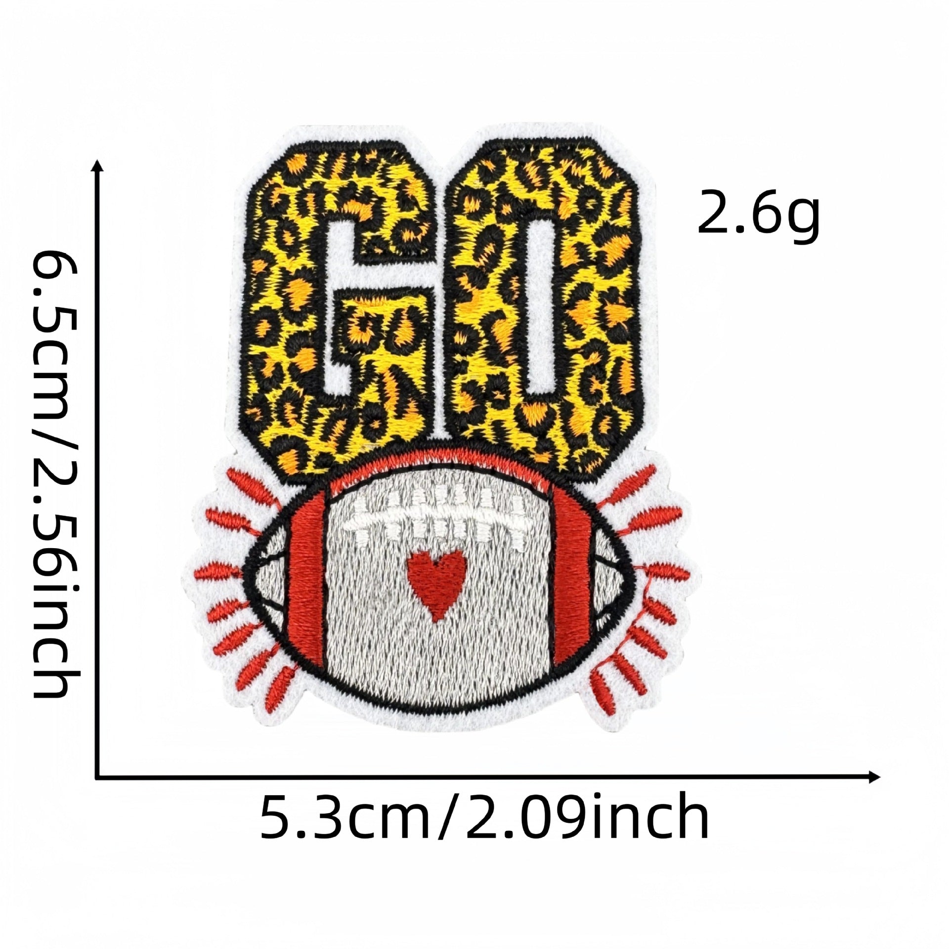 Wholesale Rugby Embroidered Patches Sports Series