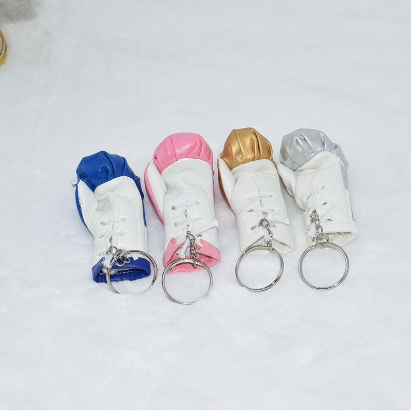 Wholesale Mini gloves simulation fist keychain pendant