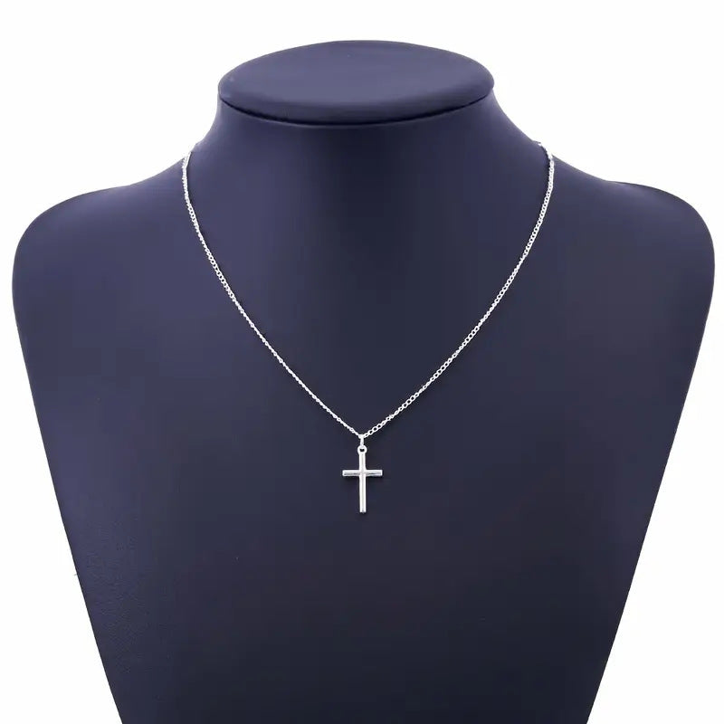 Wholesale Cool and simple cross necklace