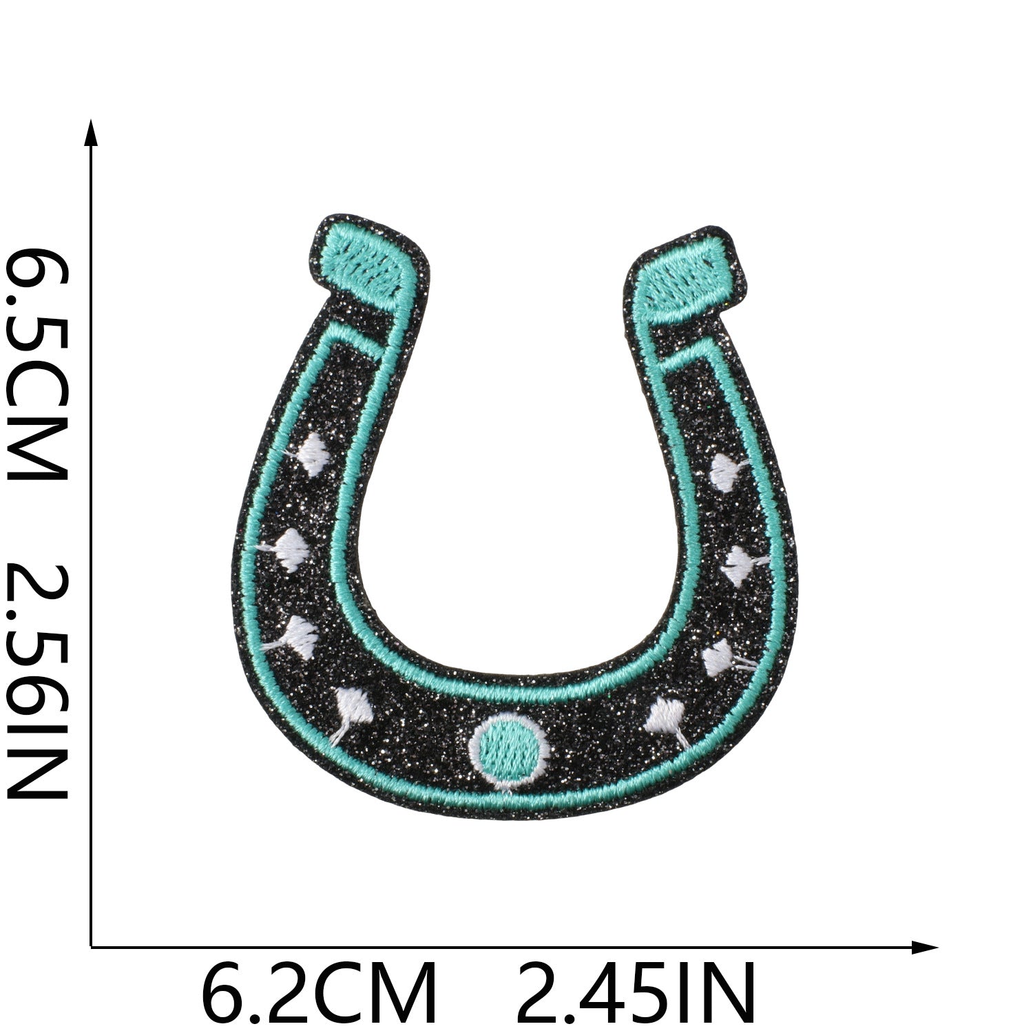 Wholesale Trendy Western Cowboy Embroidered Patches Cross And Leopard Bow Design Polyester Thread Stylish Clothing Decoration For Everyday Use