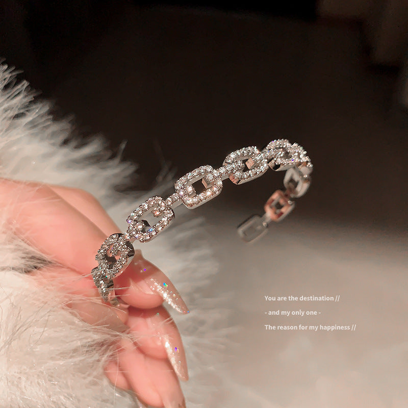 Wholesale Zircon Geometric Bracelet