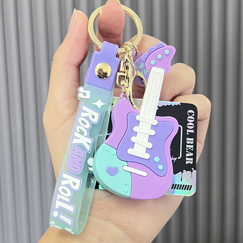 Wholesale Bass Dolls Silicone Keychain