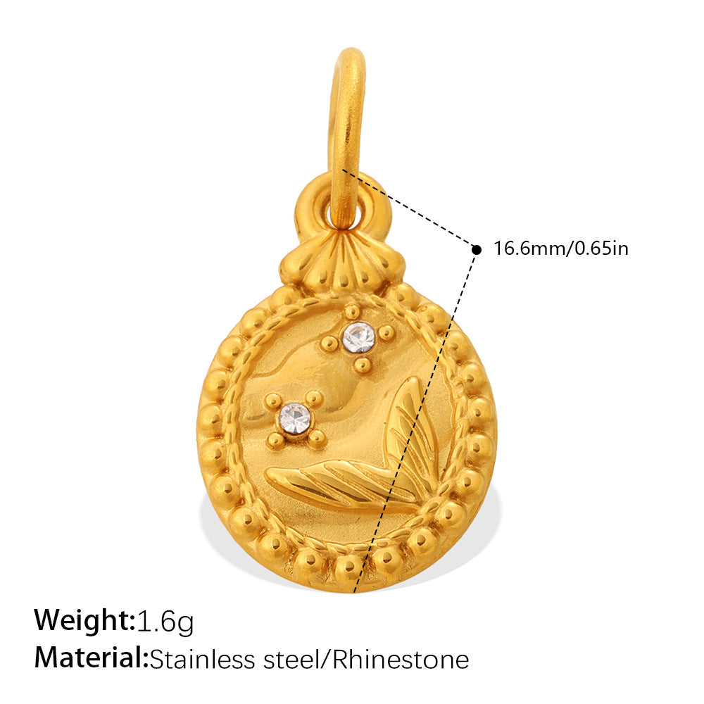 Wholesale Sun,  Moon,  Stars,  Sun,  Heart Bracelet Necklace Pendant Stainless Steel