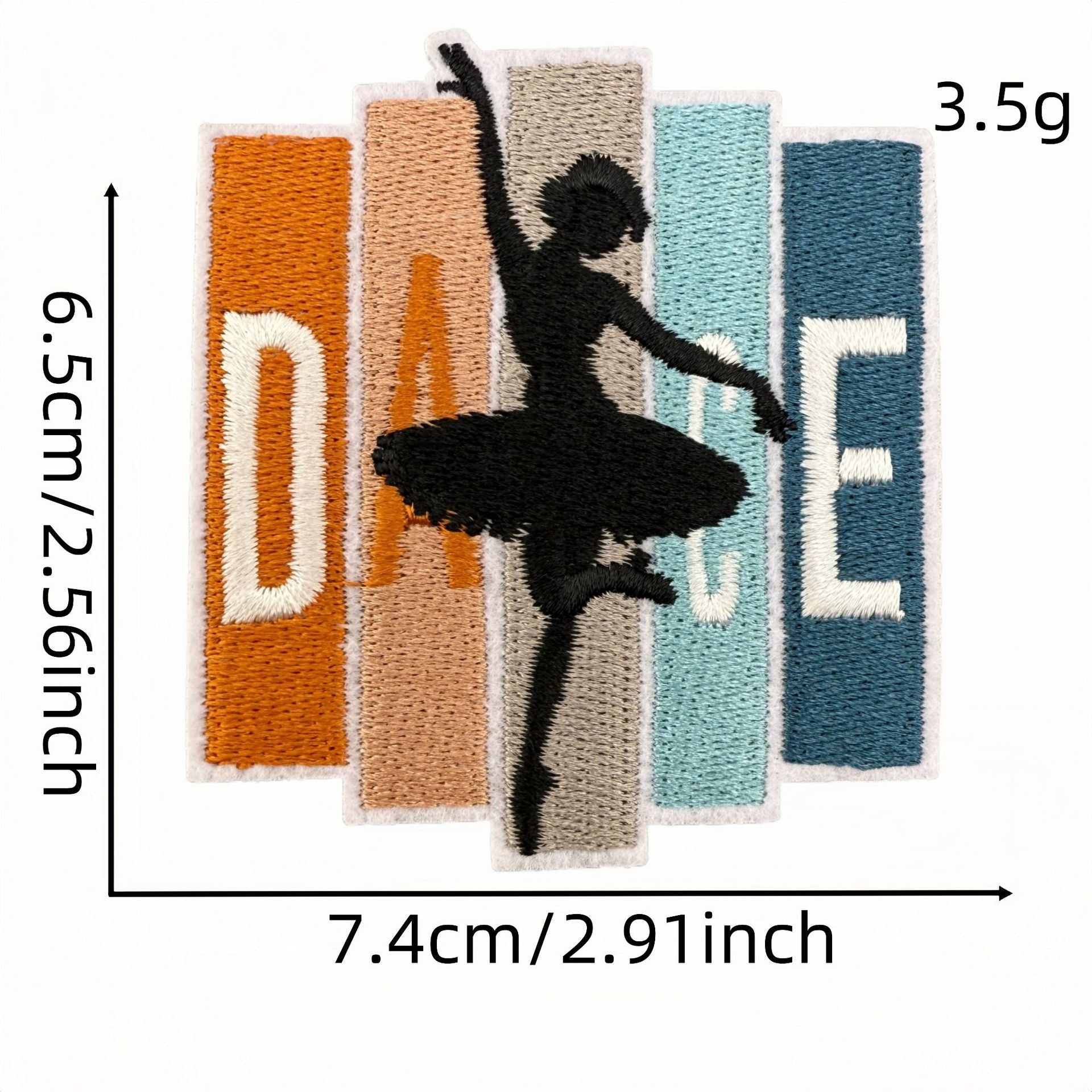 Wholesale Colorful Graffiti Cartoon Ballet Dance Girl DIY Patches