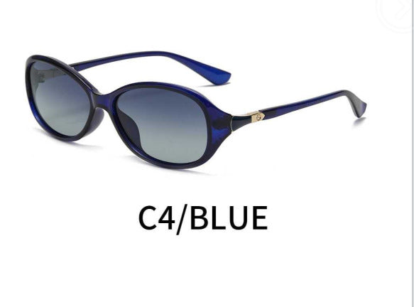 Wholesale Women's fashion trend elegant retro small frame UV protection polarized sunglasses