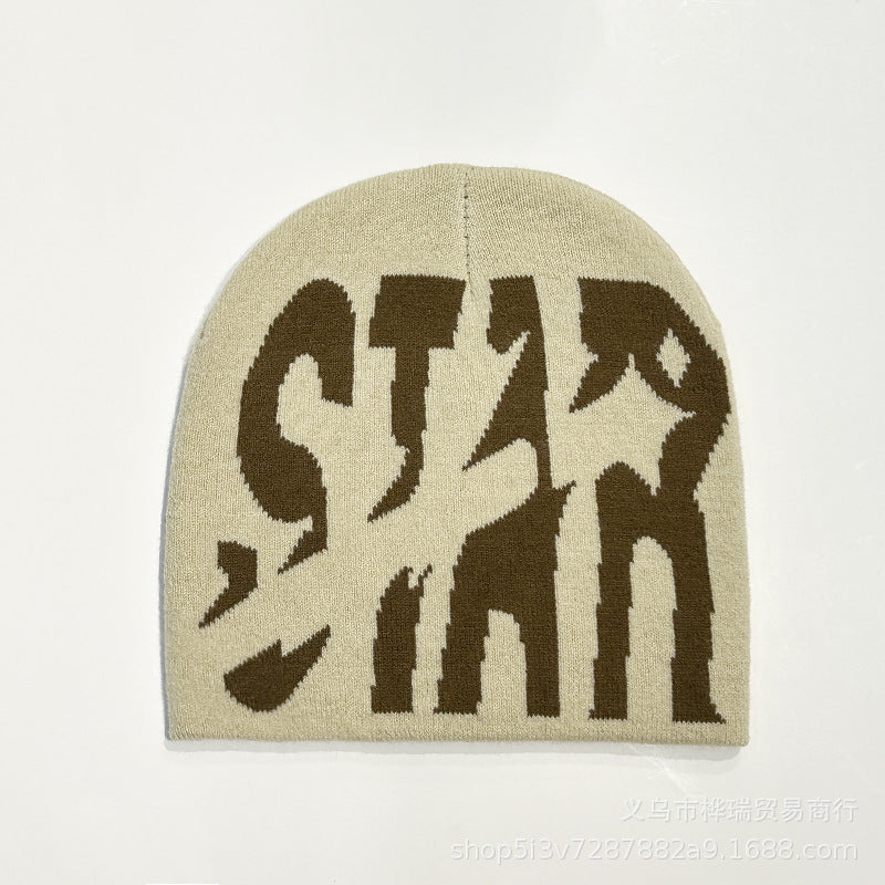 Wholesale STAR Wool Hat Knitted Hat