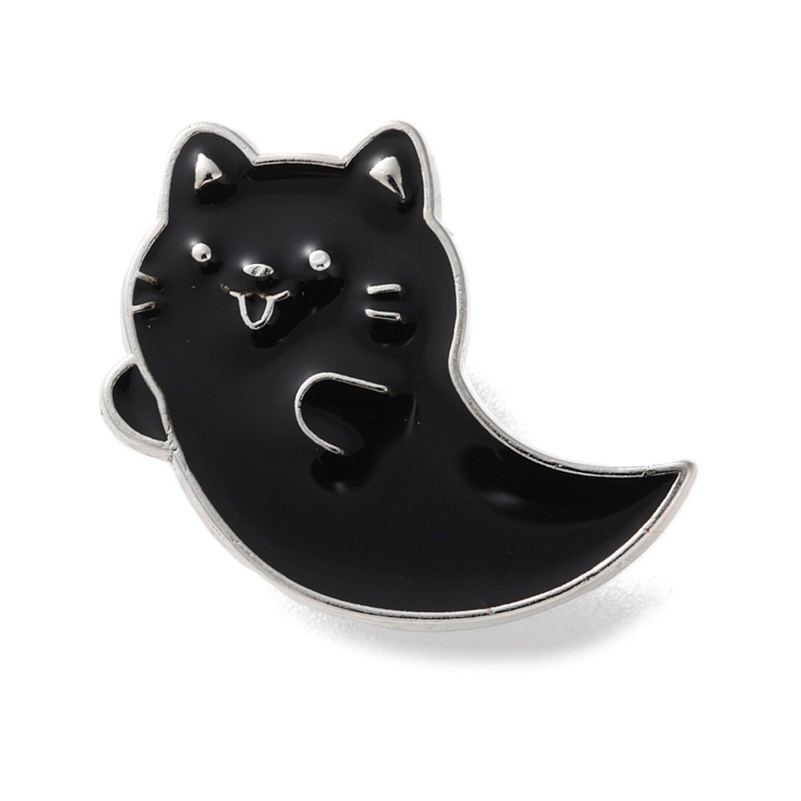 Wholesale Drip oil cartoon flower cat sweet brooch