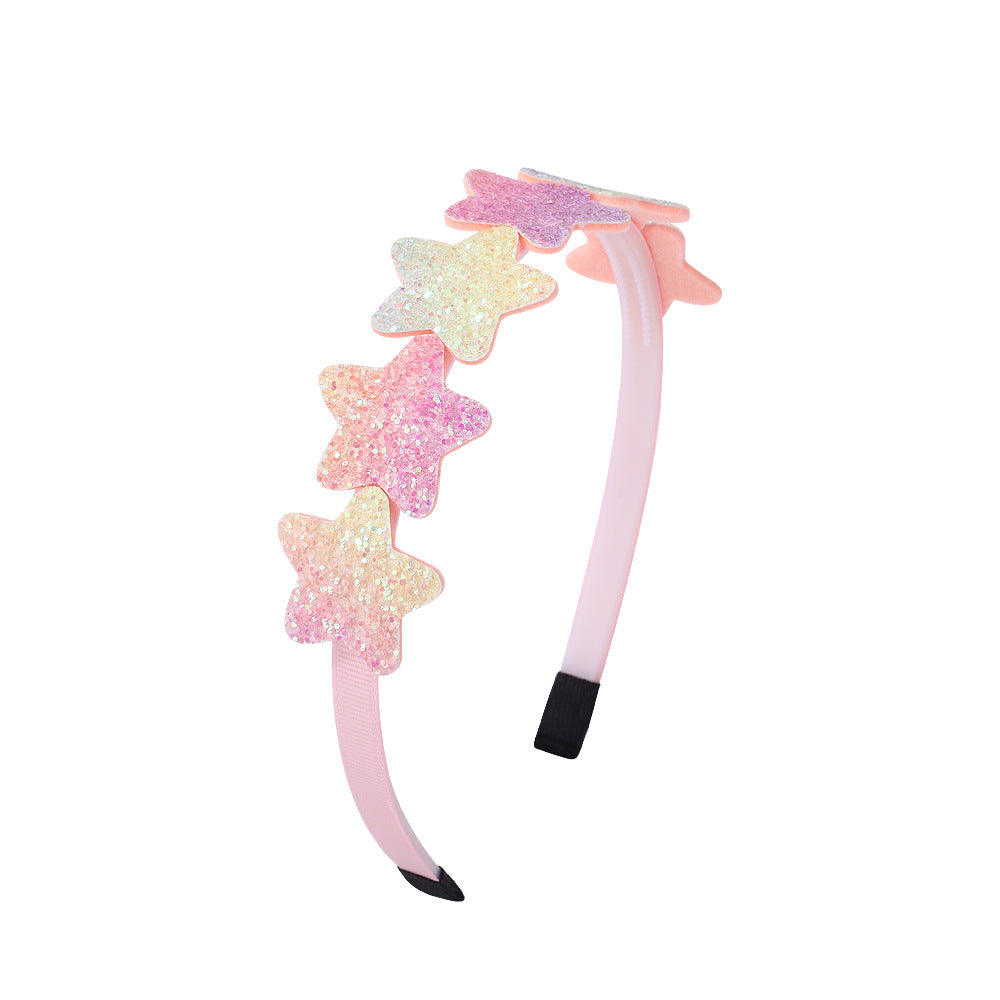 Wholesale Children's Candy Color Love Headbands