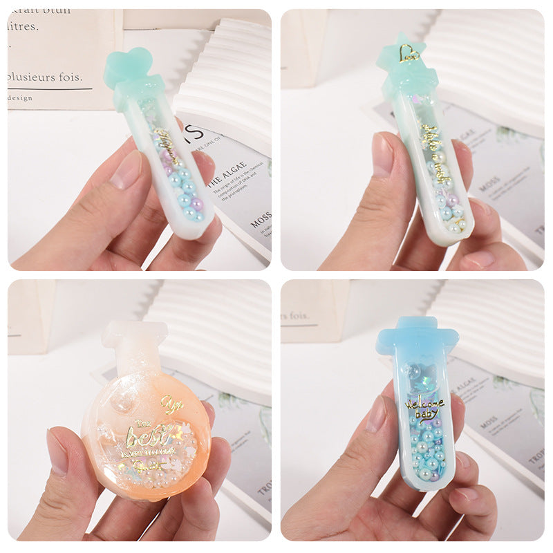 Wholesale DIY Silicone Magic Experimental Bottle Quicksand Pendant Mold