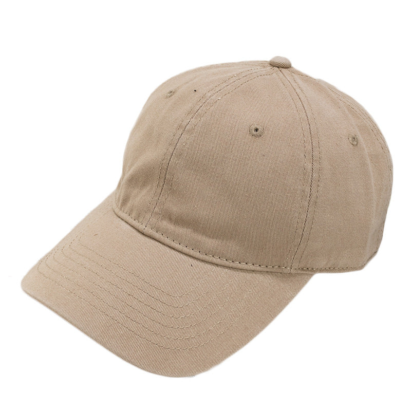 Wholesale Washed solid color street cap