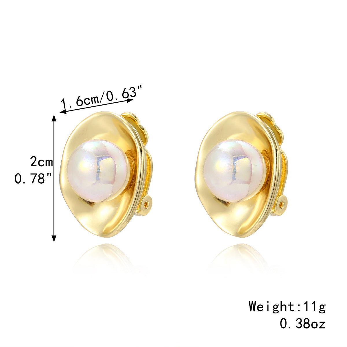 Wholesale Pearl Simple Ear Bone Clip No Ear Piercing High-end Pearl Ear Clip