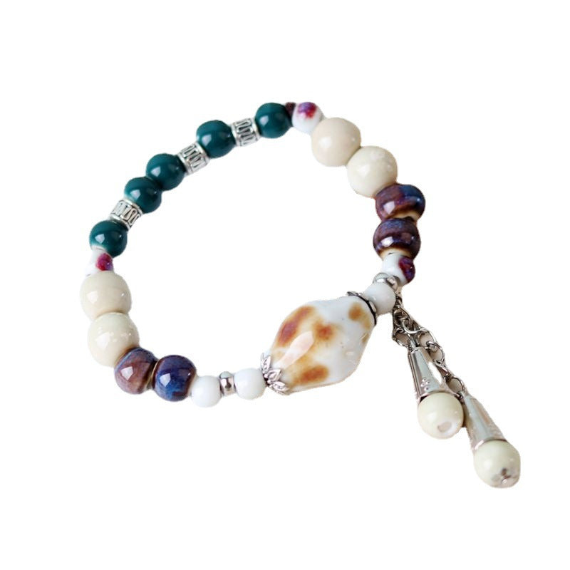 Cerámica al por mayor apilada con brazalete de longevidad de múltiples capas