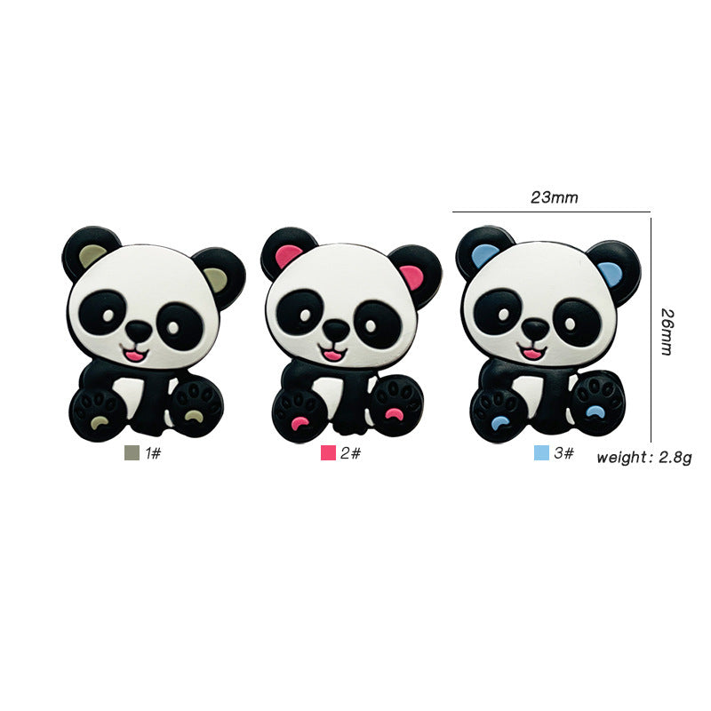 Wholesale 10pcs colorful cartoon elephant animals focal beads