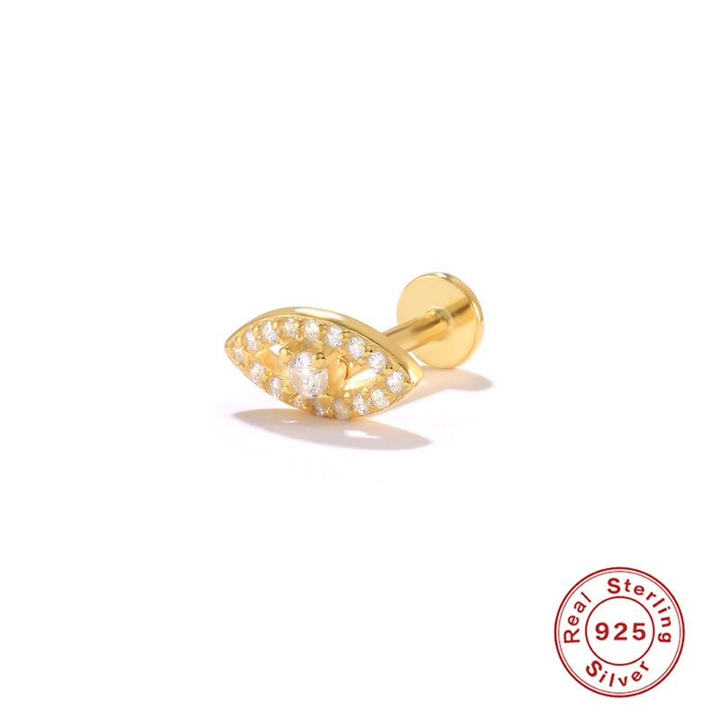 Wholesale S925 Sterling Silver Piercing Inner Thread Ear Piercing Ear Bone Nails