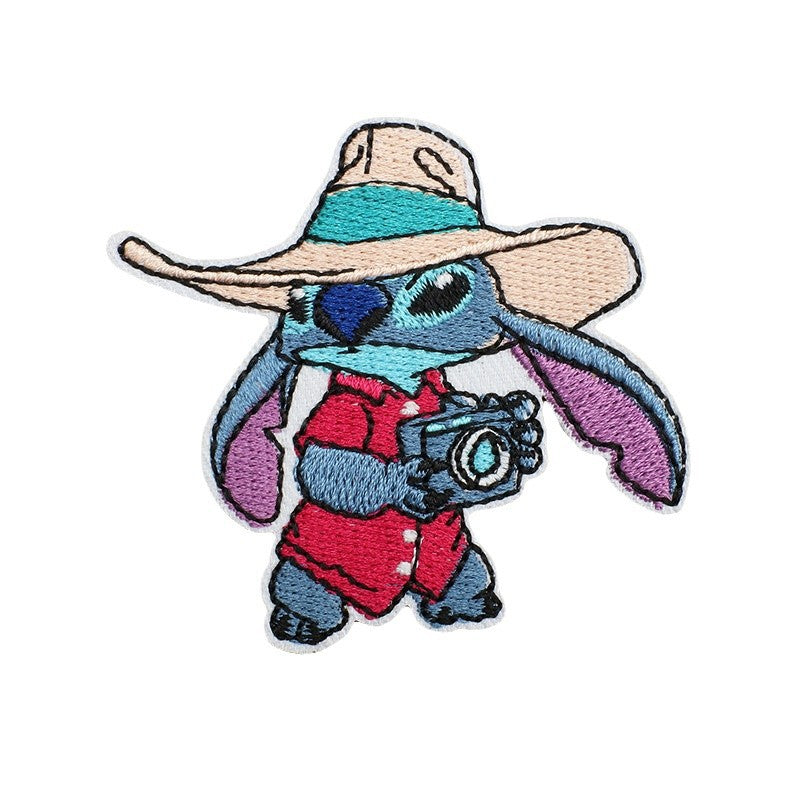 Wholesale Cartoon Robot Dog Embroidered Patch For Kids Clothing Decorative Fashion Accessory Gift Resale OLY Exclusive