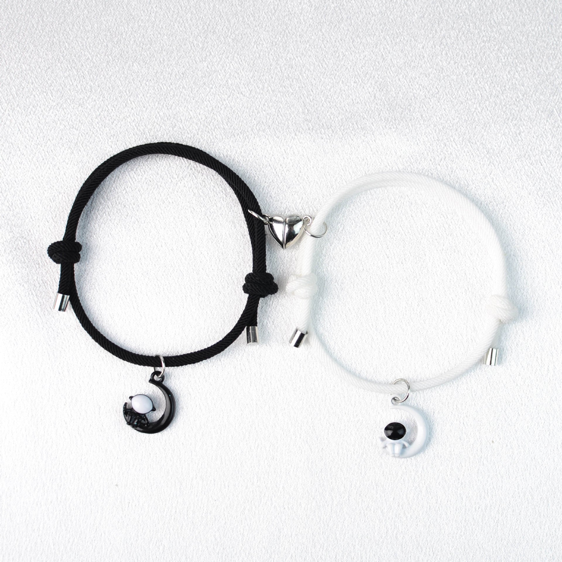 Wholesale Astronaut Magnetic  Bracelet Multi-color Milan Rope Adjustable