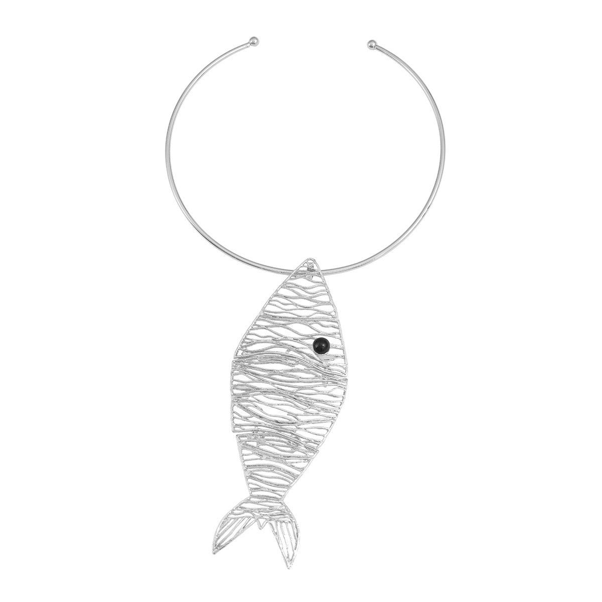 Wholesale Alloy Small Fish Pendant Earrings