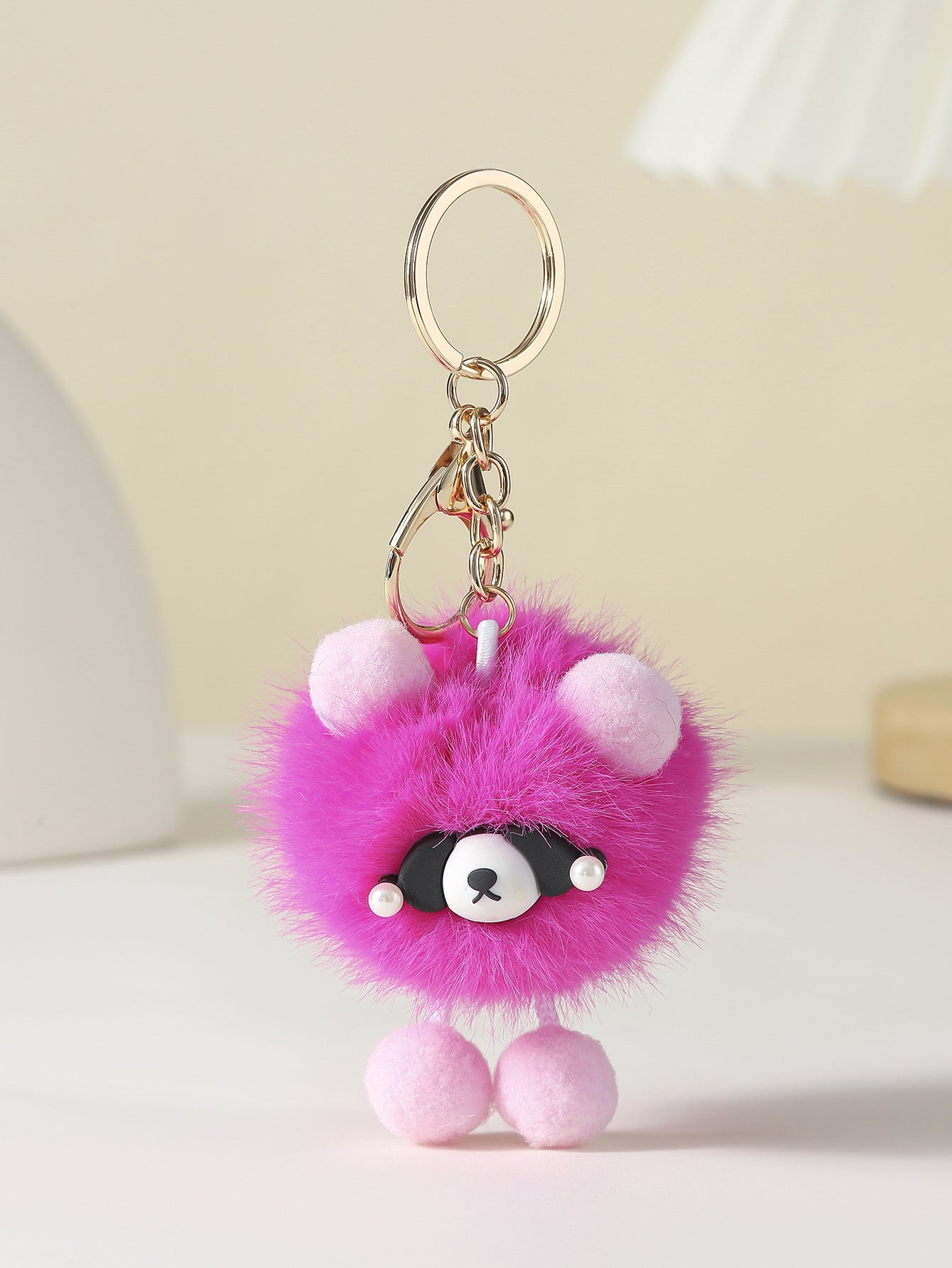 Wholesale Cartoon Cute Plush Bear Keychain