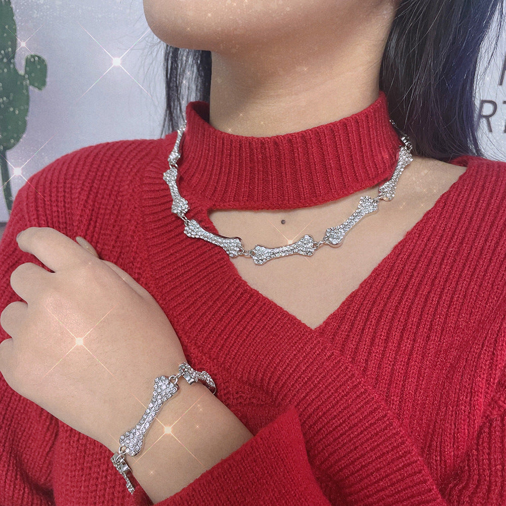 Collares de forma de hueso de aleación al por mayor