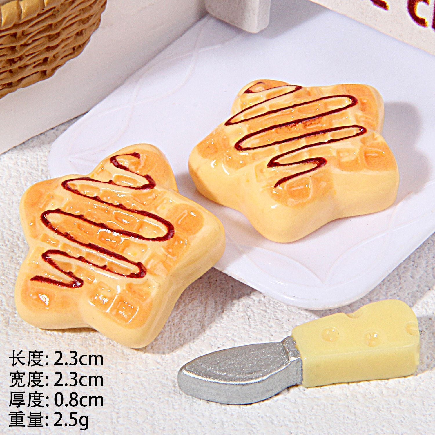 Wholesale Simulation food toy bread bakery shop ornaments No Hole