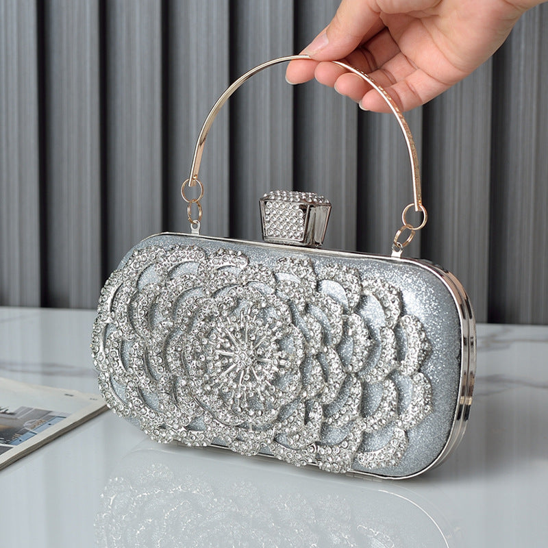 Wholesale Versatile Diamond Set Banquet Handbag