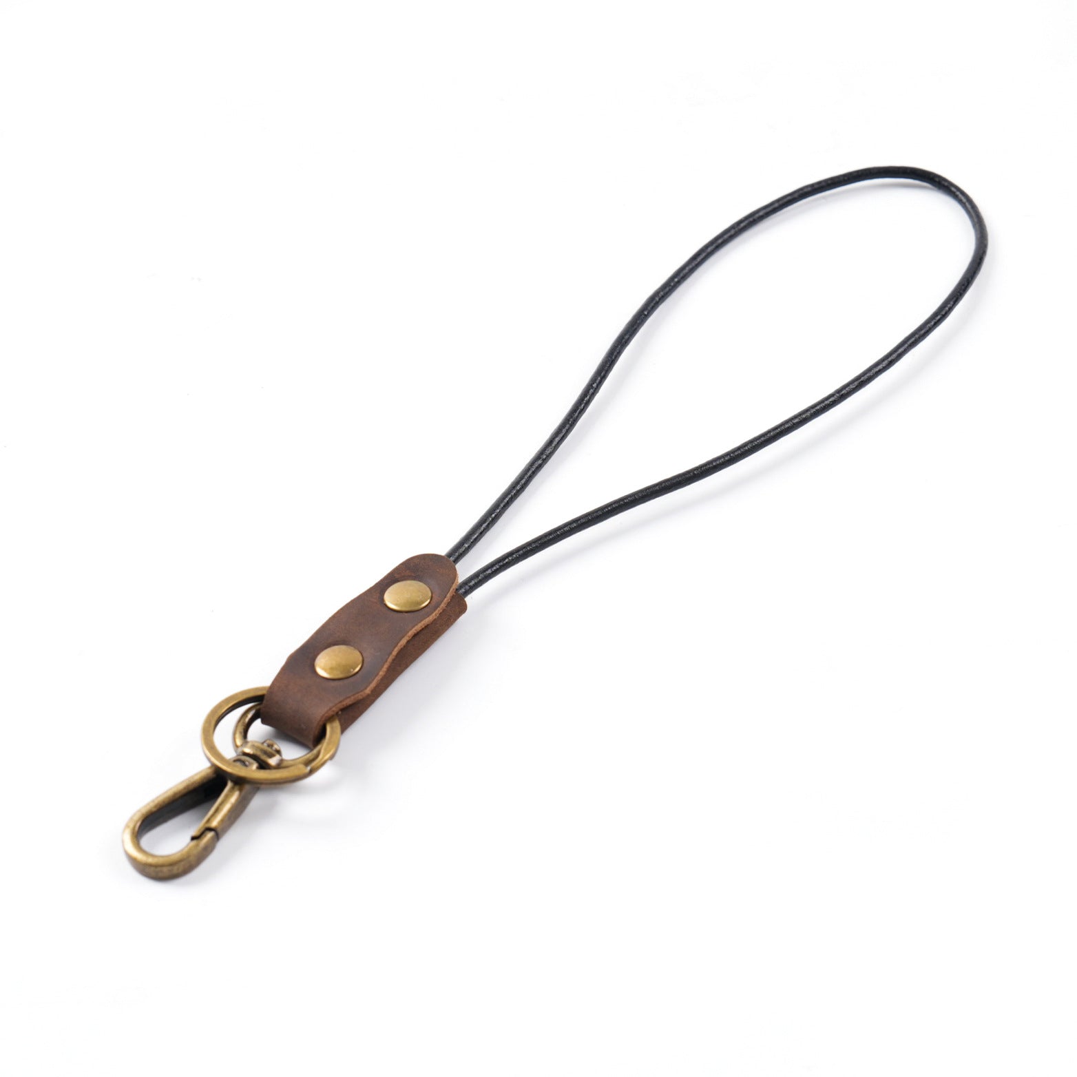 Wholesale Personalized Creative Gifts Retro Cowhide Crafts Key Rope