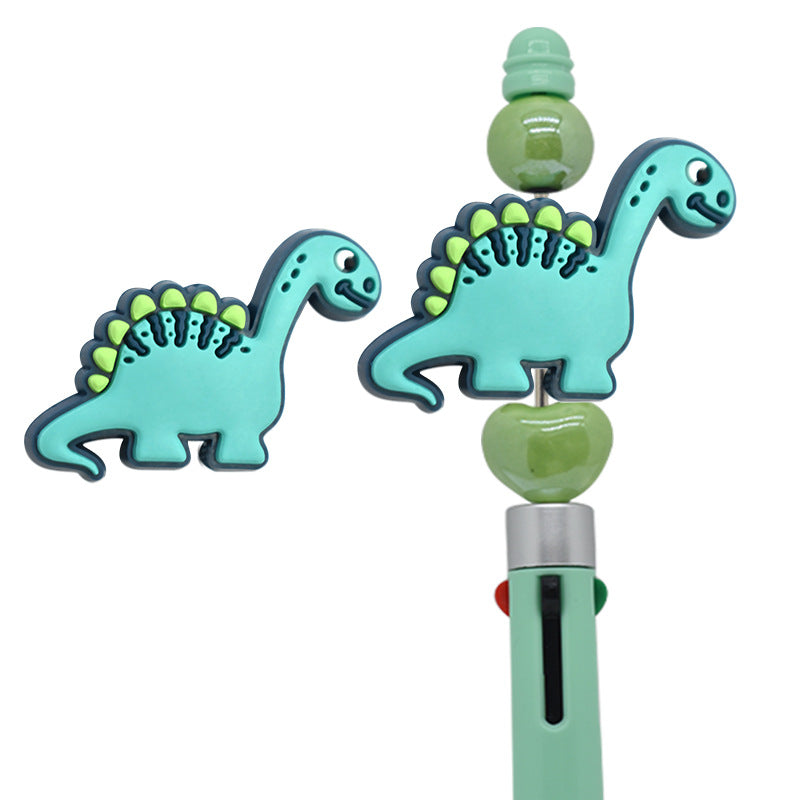 Wholesale 100pcs Diy Dinosaur Cartoon PVC Beads