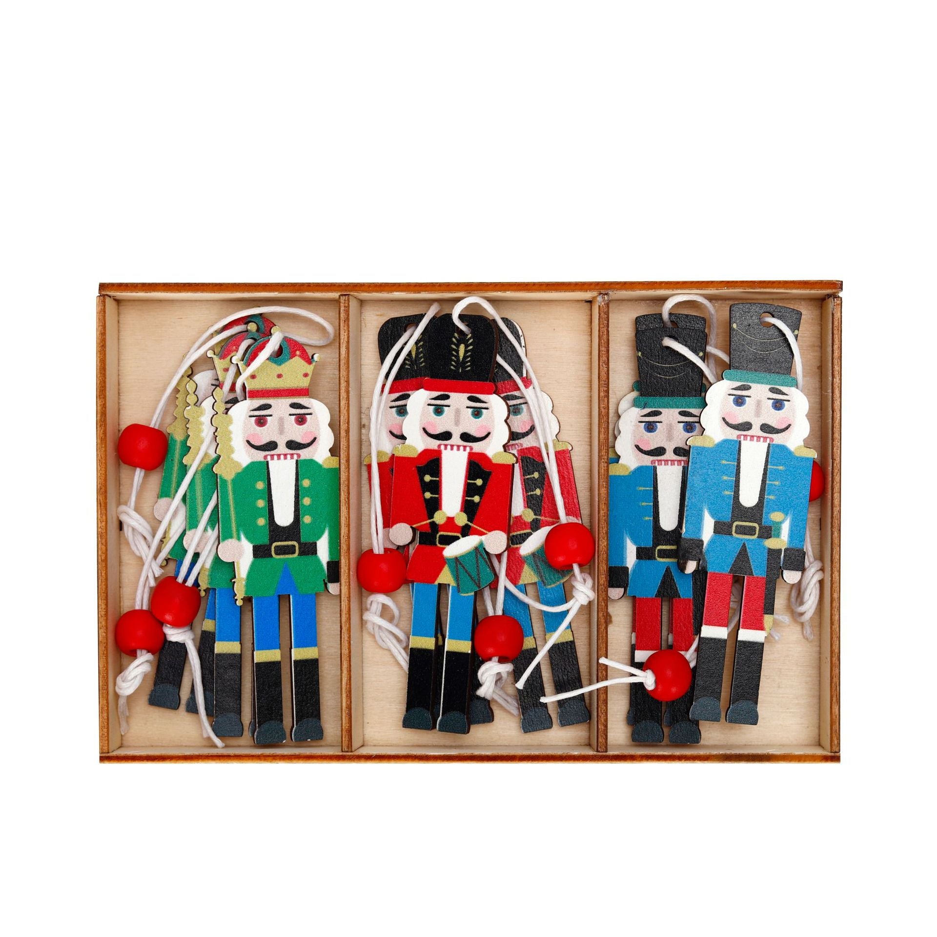 Wholesale Creative Cartoon Christmas Gift Pendants Soldier Wooden Small Pendants