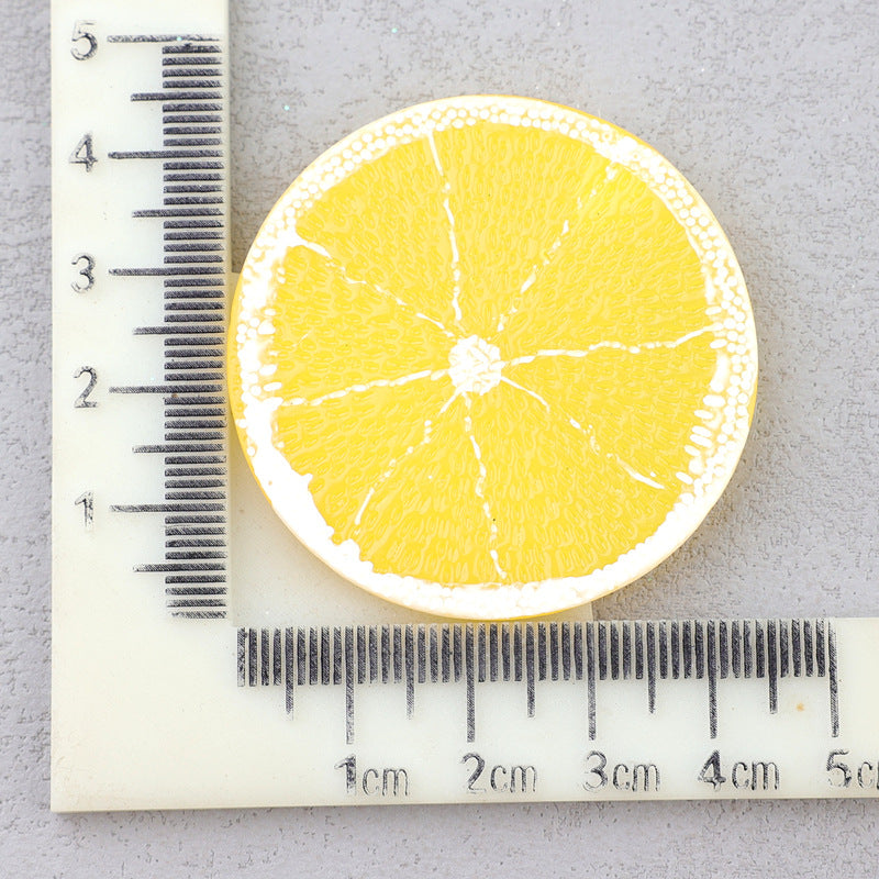 Wholesale 50pcs DIY Watermelon Strawberry Pineapple Fruit Homemade Cream Glue Resin Hole Shoe Patch FlatBack