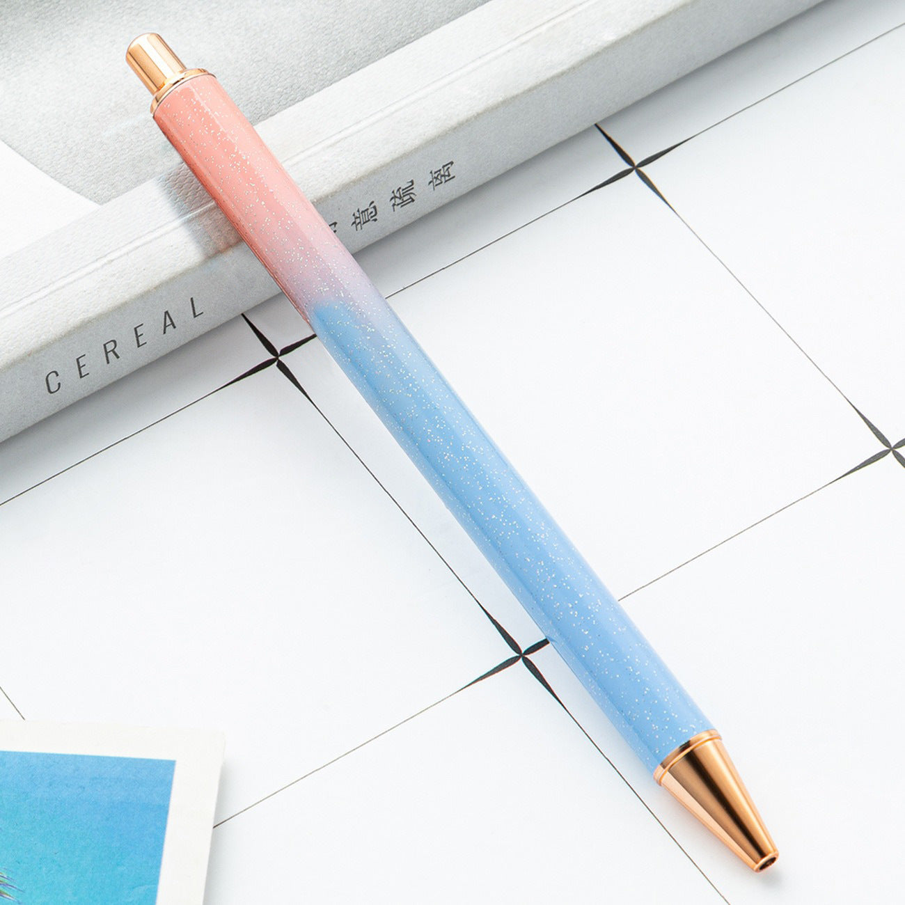 Wholesale Multi colored office stationery with metal pens