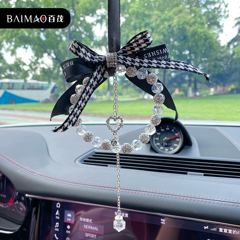 Wholesale Houndstooth Crystal Diamond Cart