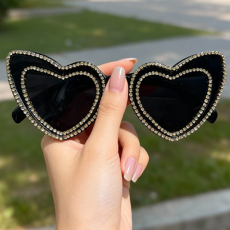 Wholesale Leopard Print Party with Rhinestones Men' s/ women' s sunglasses