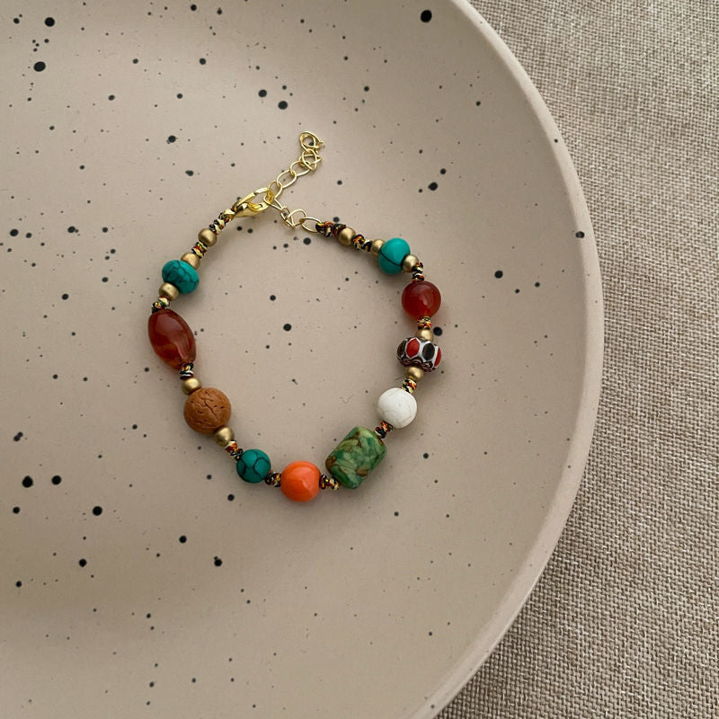 Wholesale Vintage Ethnic Style Ceramic Bracelet