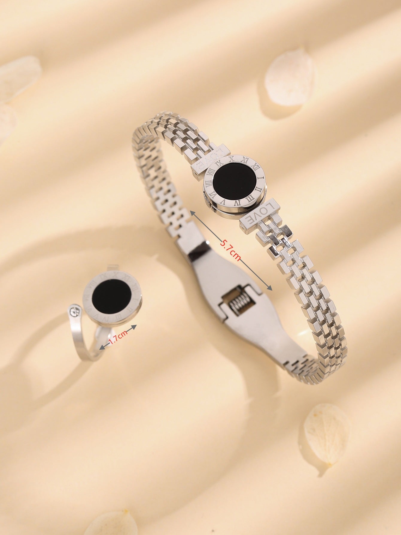 Wholesale titanium steel ins fashion versatile niche design sense bracelet