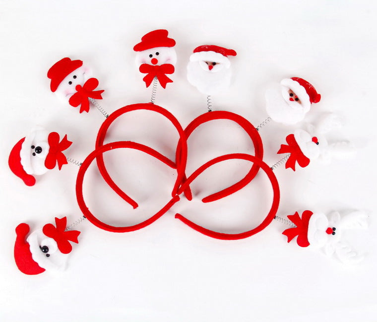 Wholesale Christmas Ornaments, Christmas Headband Party, Santa Hat Headband
