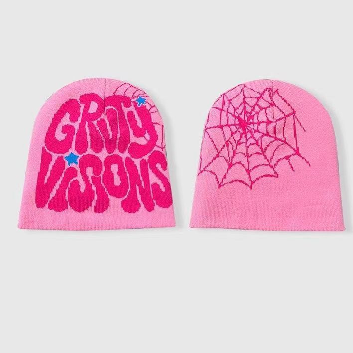 Wholesale Alphabet Jacquard Knitted Street Winter Hat