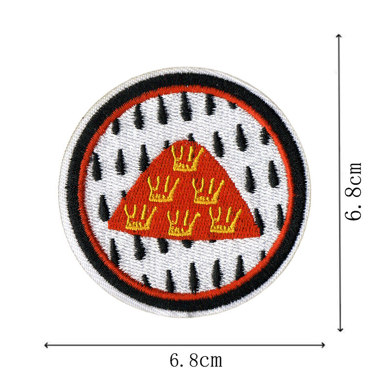 Wholesale Red Cartoon Carnival Series Embroidery DIY Patches