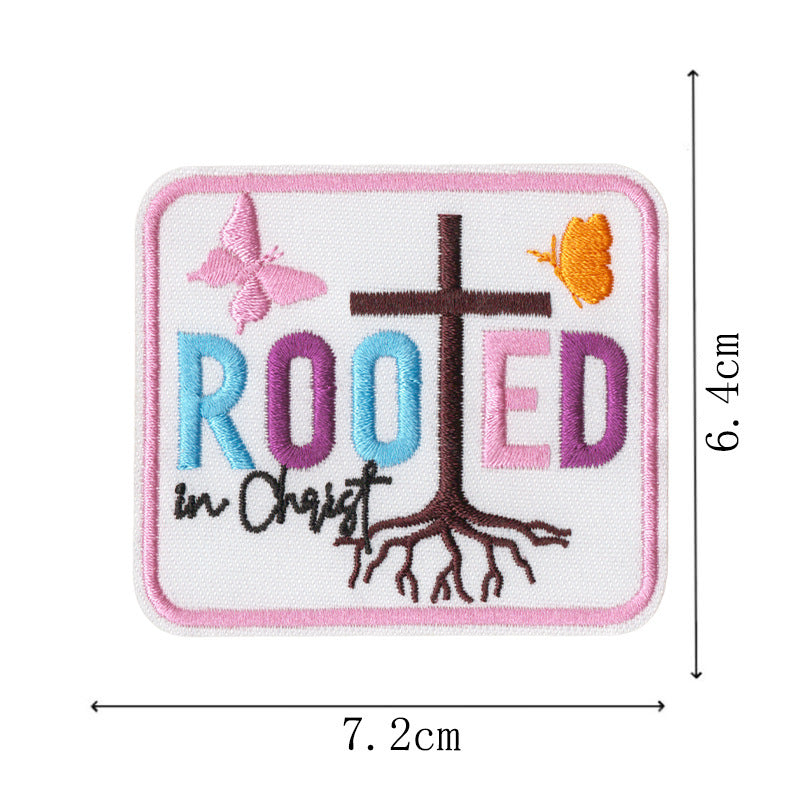 Wholesale Decorative Alphabet Embroidered Patches Set Of 9 For Coats Bags Hats Fashion Accessory Resale Craft Supply