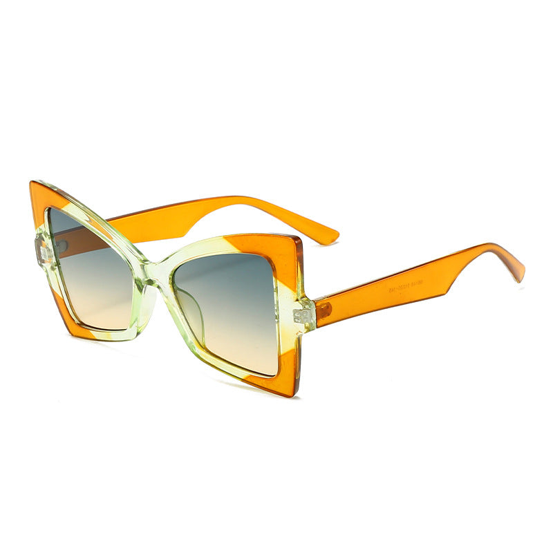 Wholesale butterfly frame cat eye outdoor sunglasses