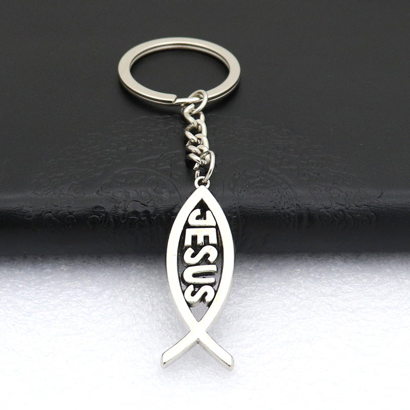 Wholesale Interesting Creative Letter Jewelry Pendant Alloy Keychain