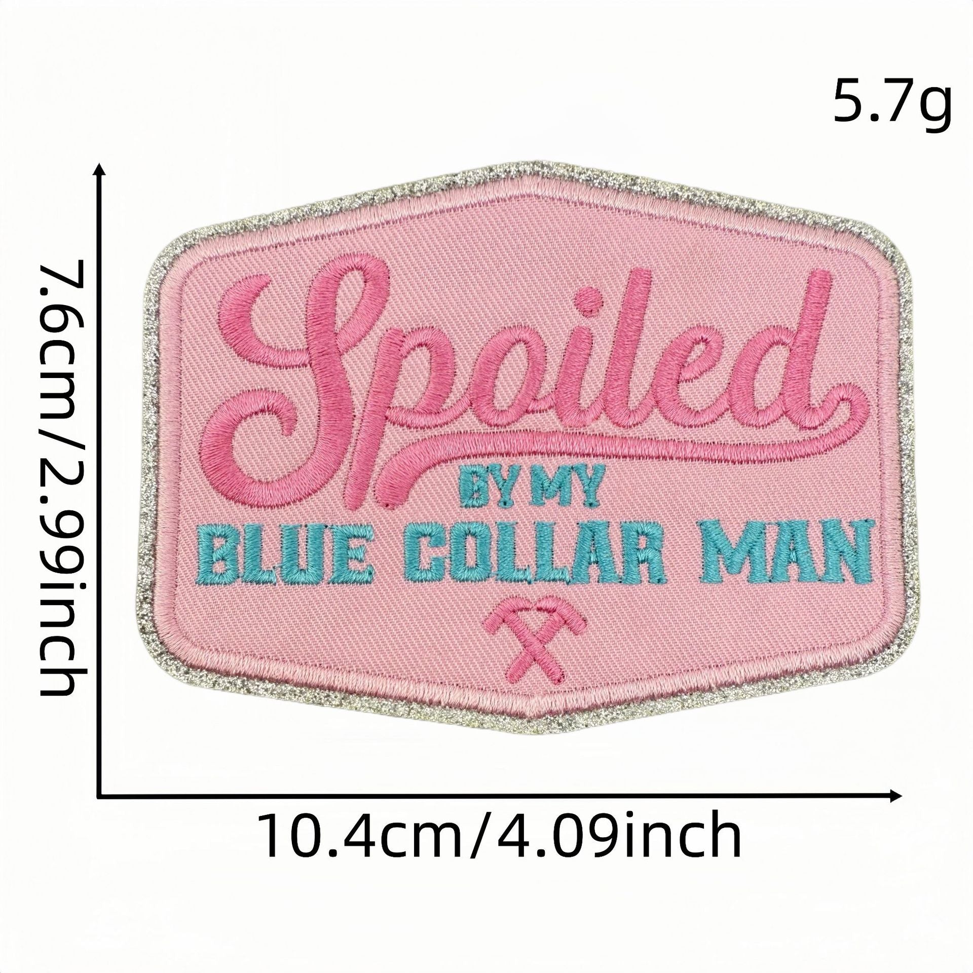 Wholesale Cartoon English Embroidery Cloth Patch