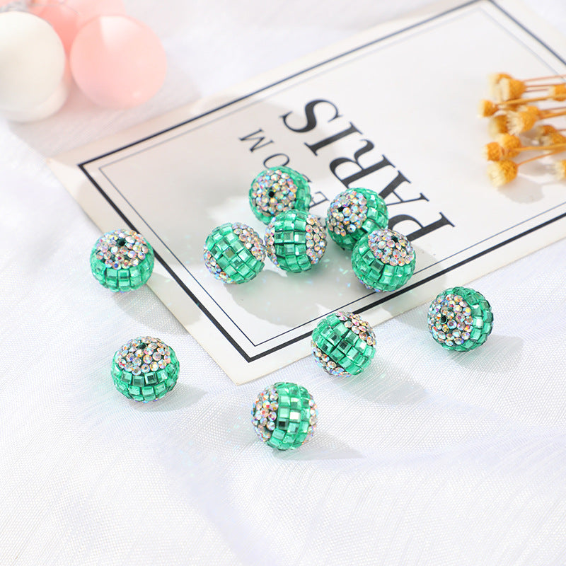 Wholesale 50pcs Heavy Industry Beads Crystal Diamond Balls